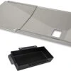 Grease Tray & Catch Pan Kit For Char-broil 3-5 Burner Gas Grills, Adjustable Drip Pan Set
