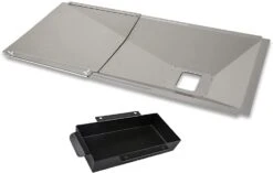 Grease Tray & Catch Pan Kit For Char-broil 3-5 Burner Gas Grills, Adjustable Drip Pan Set