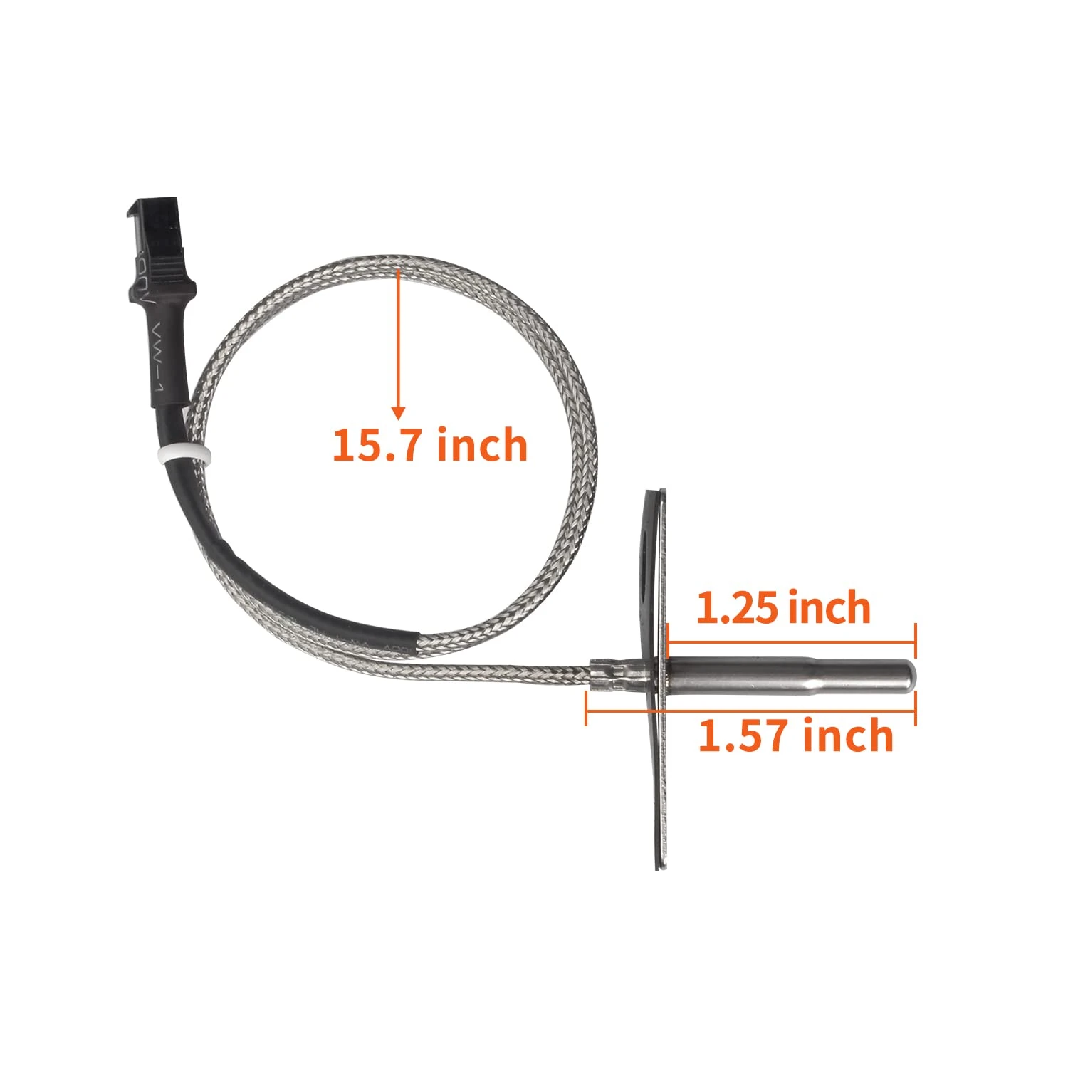 RTD Temperature Probe Sensor For Pit Boss 3, 5, 7 Series, Pro Series II 4 Series, Sportsman 7 Series Vertical Smoker Grills 5 RTD Temperature Probe Sensor For Pit Boss 3, 5, 7 Series, Pro Series II 4 Series, Sportsman 7 Series Vertical Smoker Grills - Image 3