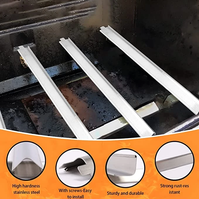 5 Pack Heat Tent Plates For Char-broil Performance 5 Burner 463456022, 463449021, 463458021, 463468221, 463459021, 463466522, G325-0002-W1 Gas Grills 7 5 Pack Heat Tent Plates For Char-broil Performance 5 Burner 463456022, 463449021, 463458021, 463468221, 463459021, 463466522, G325-0002-W1 Gas Grills - Image 5