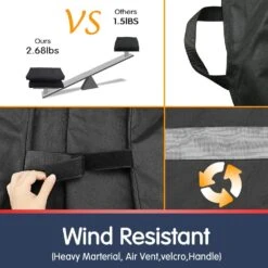 Grill Cover Fits Dyna-Glo And Most 2-3 Burner Small Space Gas Grills Such As Brinkmann, Charbroil, Jenn Air, Nexgrill, KitchenAid, 29"W X 23"D X 45"H -Cheap Grill Store 5 a7ff579e d863 49d9 8af2 d9de46af71e2