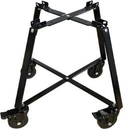 Rolling Cart Nest Stand For MiniMax Big Green Egg Kamado Ceramic Charcoal Grill, With Heavy Duty Locking Caster Wheels