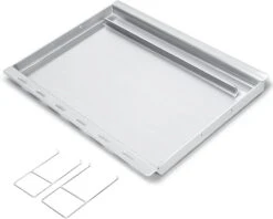 Full Size Griddle For Weber Genesis 325/335(2022), Genesis II & Genesis II LX 300 Series (2017 And Newer), Stainless Steel Griddle Insert With Handles