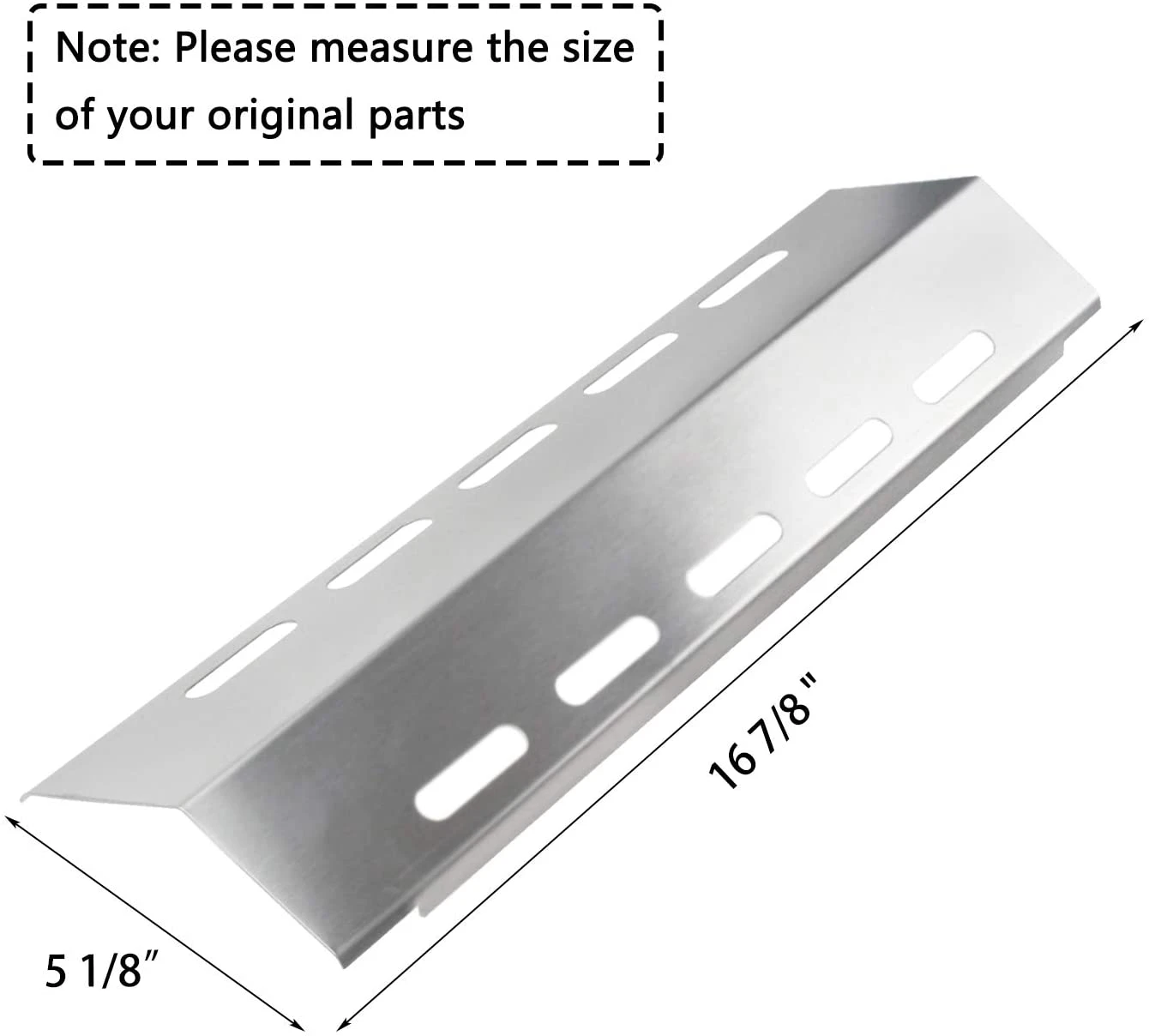 Repair Kit For Ducane 30400042, 30557401, 30557501, 30558401 Gas Grills, Burner Tube, Heat Plates Tent Sheild, Cooking Grid Grates 6 Repair Kit For Ducane 30400042, 30557401, 30557501, 30558401 Gas Grills, Burner Tube, Heat Plates Tent Sheild, Cooking Grid Grates - Image 4