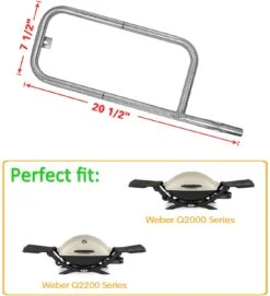 20.5'' Grill Burner For Weber Q2000, Q2200, Q200, Q220 Models, 304 Steel 41862 Replacement Parts -Cheap Grill Store 612b45x7YeL. AC SL1500