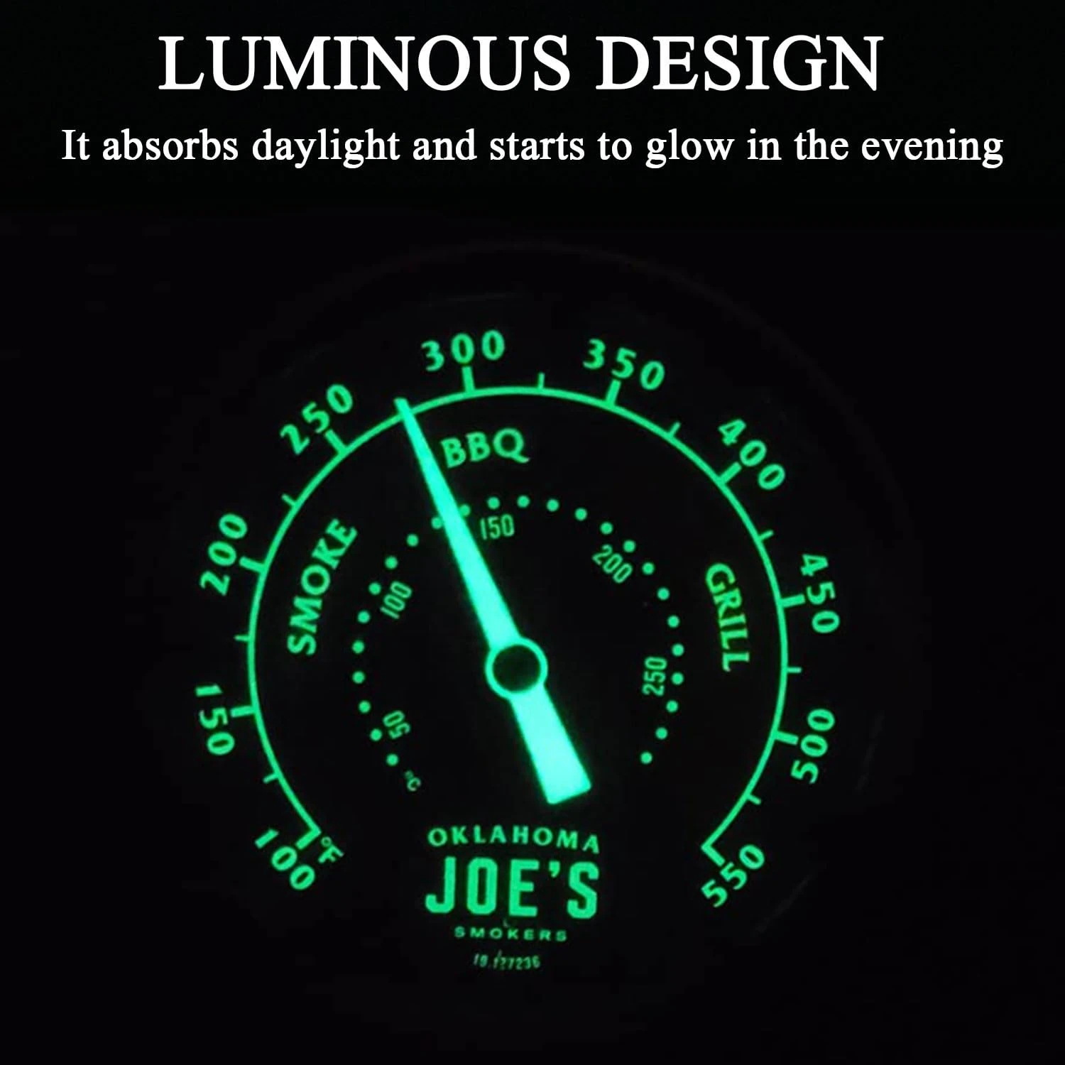 Grill Dome Temperature Gauge Thermometer For Oklahoma Joe's Charcoal Wood Pellet Offset Smoker Grills 7 Grill Dome Temperature Gauge Thermometer For Oklahoma Joe's Charcoal Wood Pellet Offset Smoker Grills - Image 5