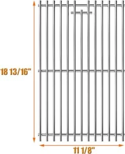 Cooking Grates Fit For Kitchen Aid 720-0990C, 730-0893, 730-0893A, 730-0893D, 730-0990C 5 Burner Gas Grills -Cheap Grill Store 616W64YR OL. AC SL1500