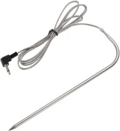 3.5mm Plug Meat Probe Fits Most Traeger Pellet Grills, High Temperature BBQ Digital Thermostat Meat Probes