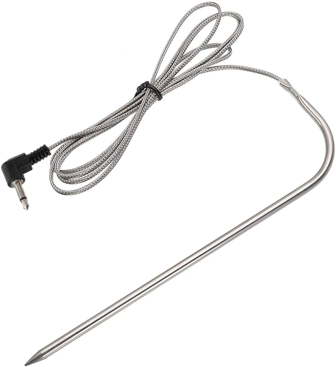 3.5mm Plug Meat Probe Fits Most Traeger Pellet Grills, High Temperature BBQ Digital Thermostat Meat Probes 3 3.5mm Plug Meat Probe Fits Most Traeger Pellet Grills, High Temperature BBQ Digital Thermostat Meat Probes