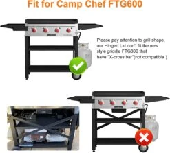 Hard Cover Hood Lid For Camp Chef FTG600 Flat Table Top Griddles -Cheap Grill Store 617nj6q2YpL. AC SL1500