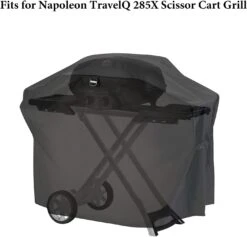 Premium Grill Cover For Napoleon Travel Q285 & PRO285 Scissor Cart Gas Grills -Cheap Grill Store 618Pg1hpiBL. AC SL1500