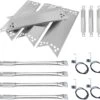 Repair Kit For Kenmore 720-0670A, 122.16641900, Nexgrill 720-0670C, Grill Master, Uberhaus And Others, 4 Pack Burner Tubes & Heat Plates -Cheap Grill Store 619GqfIfnCL. AC SL1500