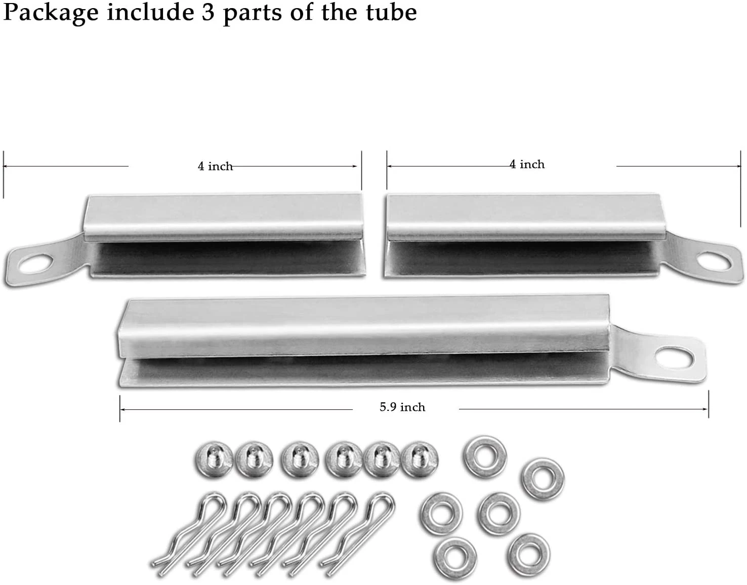 Carryover Crossover Tubes Kit For Char-broil 3 Burner Performance Series Gas Grills 5 Carryover Crossover Tubes Kit For Char-broil 3 Burner Performance Series Gas Grills - Image 3