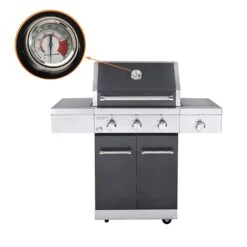 Thermometer Temp Gauge For Kitchen Aid 720-0733A, 720-0745, 720-0745B, 720-0787D, 720-0819, 720-0826 Gas Grills -Cheap Grill Store 619Tt1YGdlL. SL1500