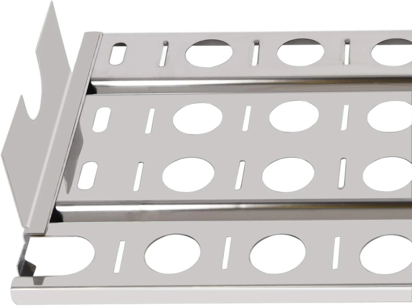 Briquette Tray Heat Plate Shield For Lynx L27, 36, 48, L30APSFR, LBQ27RE, L54R, L30F, LBQ27FR Built In Gas Grill Models, 16 7/8" X 9 1/2" 4 Briquette Tray Heat Plate Shield For Lynx L27, 36, 48, L30APSFR, LBQ27RE, L54R, L30F, LBQ27FR Built In Gas Grill Models, 16 7/8" X 9 1/2" - Image 2