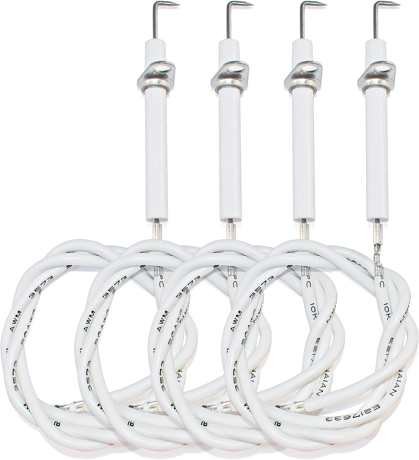 4Pcs Ceramic Electrode Igniters Kit Fits For Dyna-Glo Gas Grills 3 4Pcs Ceramic Electrode Igniters Kit Fits For Dyna-Glo Gas Grills