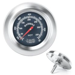 3-inch Universal Grill Thermometer Smoke Temp Gauge For Char-Broil Grills