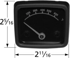 Heat Indicator Temperature Gauge Thermometer Fits For Mr. Steak MS-3B, MS-4B, MS-5B Series Grills -Cheap Grill Store 61FBxLKIDJL. AC SL1304 1671a324 b0ad 490c 9aa6 ff21010199ac