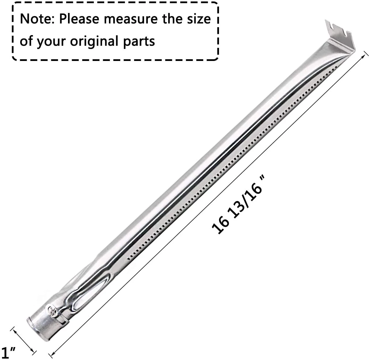 Grill Reapir Kit For Fits Kirkland 720-0025 Gas Grill Models, Heat Plate, Burner Tube And Temp Gauge 5 Grill Reapir Kit For Fits Kirkland 720-0025 Gas Grill Models, Heat Plate, Burner Tube And Temp Gauge - Image 3