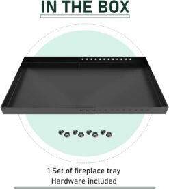 Adjustable Rectangle Fireplace Inserts Tray Expandable Ash Pan For Ash Collection Galvanized Steel Ember Holder With Nuts And Bolts -Cheap Grill Store 61GkAE2ffaL. AC SL1500