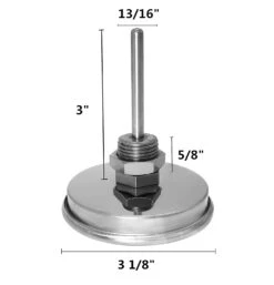Dome Thermometer For Traeger Wood Pellet Smoker Grills, Fits BAC211 6 Dome Thermometer For Traeger Wood Pellet Smoker Grills, Fits BAC211 -Cheap Grill Store 61IgHO7U gS. SL1500