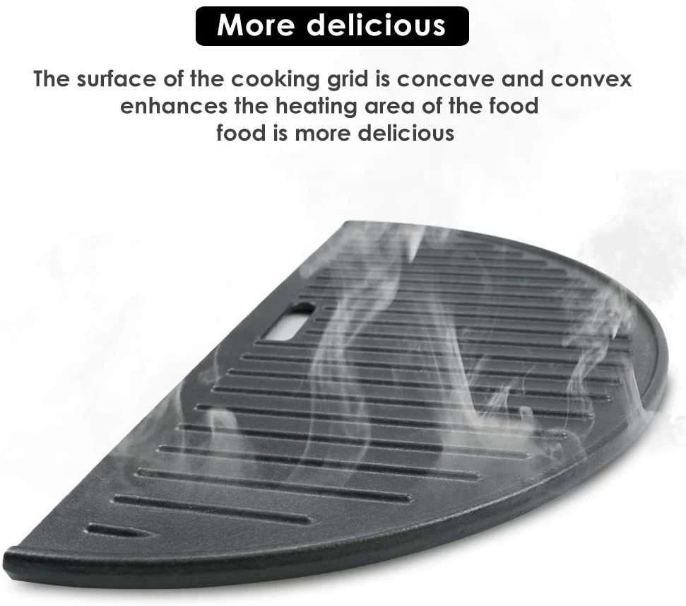 Ceramic Kamado Grill Griddle Fits For Outdoor Gourmet FSOGBG2106 Egg Grill 6 Ceramic Kamado Grill Griddle Fits For Outdoor Gourmet FSOGBG2106 Egg Grill - Image 4
