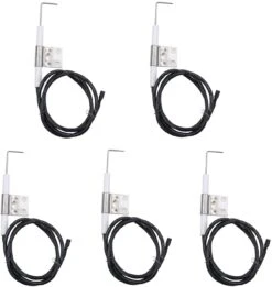 Ignition Ceramic Electrode Igniters Kit For Char-Broil G311-0005-W1, G311-0005-W1A, G312-0K03-W1, G501-0010-W1, G501-0010-W2