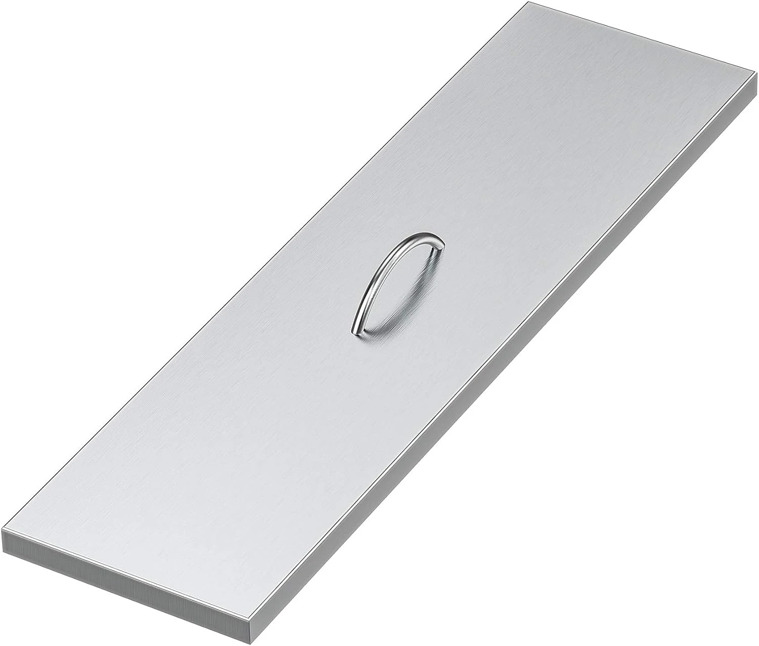 33" X 9" Rectangular Fire Pit Burner Pan Lid Cover Fits 30 X 6 Inch Drop-in Fire Pit Burner Pan 3 33" X 9" Rectangular Fire Pit Burner Pan Lid Cover Fits 30 X 6 Inch Drop-in Fire Pit Burner Pan