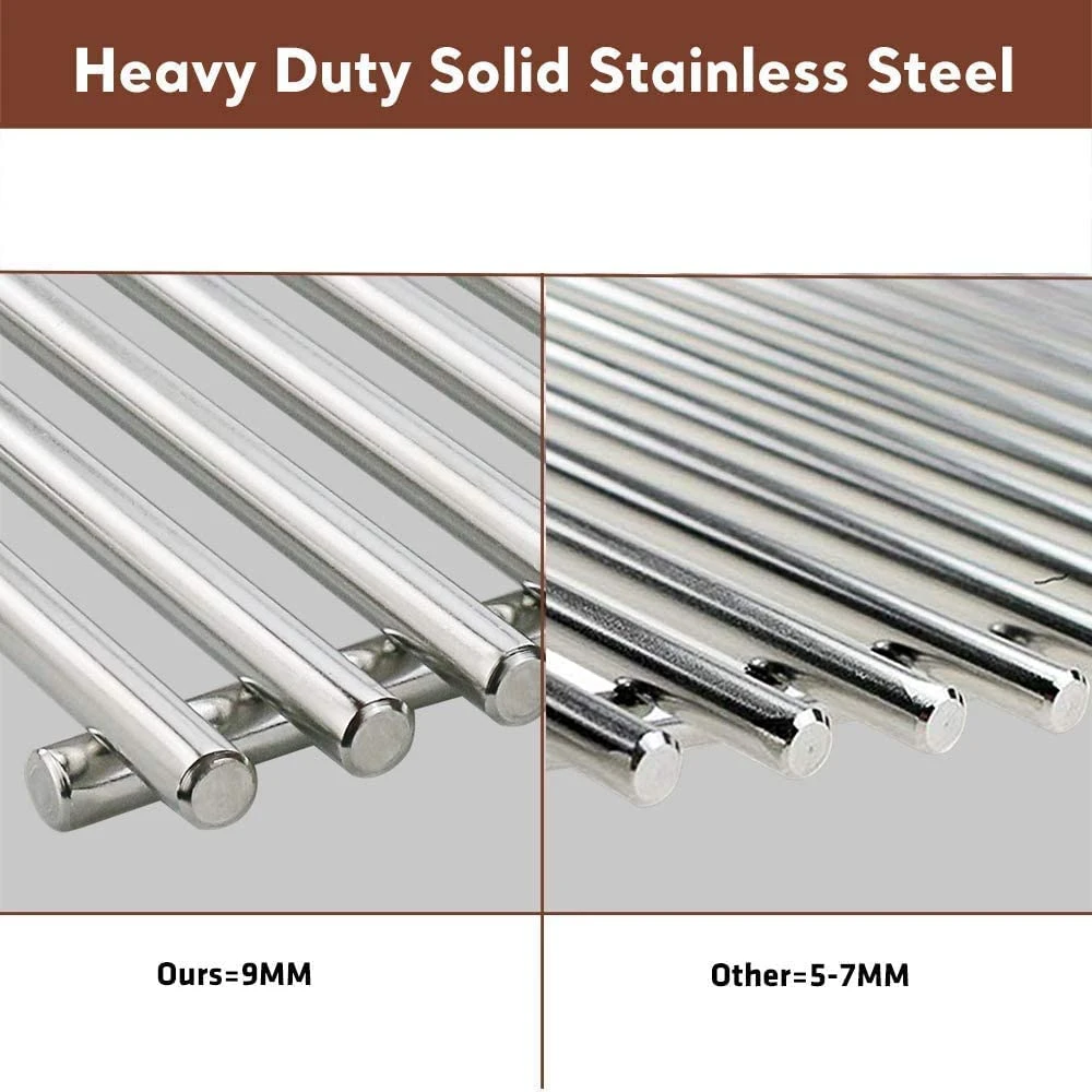 Cooking Grates Fits Kitchen Aid 720-0954, 720-0954A, 720-0954CO, 720-0954L 4 Burner Gas Grills 5 Cooking Grates Fits Kitchen Aid 720-0954, 720-0954A, 720-0954CO, 720-0954L 4 Burner Gas Grills - Image 3