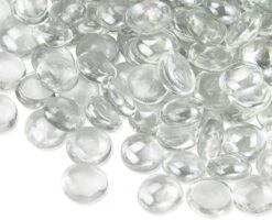 10 LBS 1/2'' Ultra White Fire Glass Beads Reflective Tempered Fire Rocks Beads For Fire Pits, Fireplace And Fire Bowl -Cheap Grill Store 61PHEkiULqL. AC SL1200