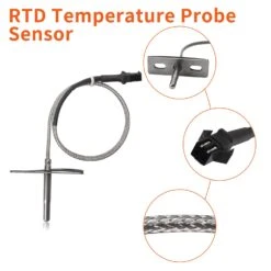 RTD Temperature Probe Sensor For Pit Boss 3, 5, 7 Series, Pro Series II 4 Series, Sportsman 7 Series Vertical Smoker Grills 10 RTD Temperature Probe Sensor For Pit Boss 3, 5, 7 Series, Pro Series II 4 Series, Sportsman 7 Series Vertical Smoker Grills -Cheap Grill Store 61SD Ji6jLL. SL1500