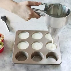 Pancake Batter Dispenser, 1200ml Funnel Cake Dispenser With Stand And Basting Brush, Batter Funnel Dispenser For Cupcakes, Waffles, Or Any Baked Goods -Cheap Grill Store 61SoSJZonIL. SL1500