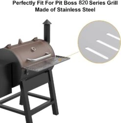 Front Folding Shelf For Pit Boss 820 Wood Pellet Smoker Grills, 29 1/2 X 9 1/2 Inch -Cheap Grill Store 61Srp02ol1L. AC SL1500