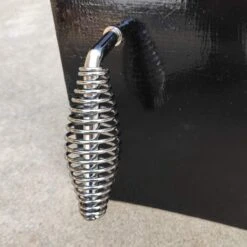 5" Spring Handle With 1/2" Steel Rod For BBQ Pits Trailers, Custom Metal Projects, Custom Built Grills, Smokers, Pits, Wood Stoves, Cabinets -Cheap Grill Store 61TT8D2FQTL. AC SL1100