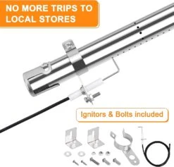 Burners Kit For Char-Broil 415.16661800, 463261007, 461261508, 463261508, 463261108, 461262006 Commercial Series 4 Burner Gas Grill Models -Cheap Grill Store 61TU9jtJEYL. AC SL1500 07534a02 9f61 4d01 be09 a2406ef55d70