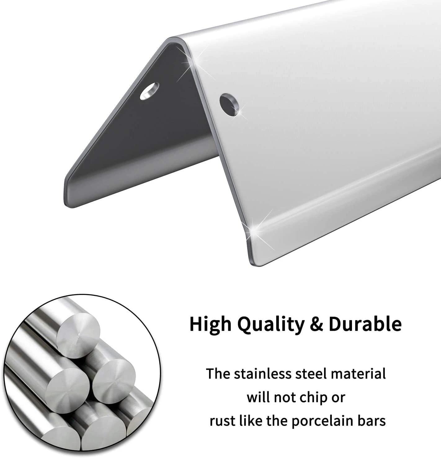 17 1/8'' Flavorizer Bars Kit For Weber Genesis II E-310, II E-330, II E-335, II S-310, II LX E-340, Genesis II 300 Series Grills 7 17 1/8'' Flavorizer Bars Kit For Weber Genesis II E-310, II E-330, II E-335, II S-310, II LX E-340, Genesis II 300 Series Grills - Image 5