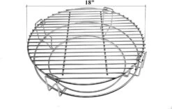 Cooking System Accessories For Kamado Joe Classic, Large Big Green Egg, Pit Boss Etc 18 Inch Ceramic Grills, Grates, Base Rack And Pizza Stone Kit -Cheap Grill Store 61V4gJS0ltL. AC SL1500