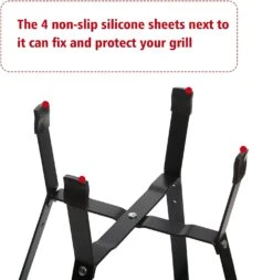 Rolling Nest Cart Stand For Kamado Joe JR Junior Ceramic Egg Charcoal Grills, With Heavy Duty Locking Caster Wheels -Cheap Grill Store 61VZ7BSTJBS. AC SL1500