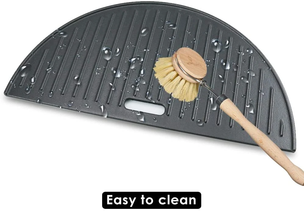 Ceramic Kamado Grill Griddle Fits For Outdoor Gourmet FSOGBG2106 Egg Grill 8 Ceramic Kamado Grill Griddle Fits For Outdoor Gourmet FSOGBG2106 Egg Grill - Image 6