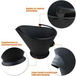 Ash, Coal Bucket, Pellet Container And Pellet Storage Bucket For Pellet Grills -Cheap Grill Store 61bsCToQCrL. AC SL1500