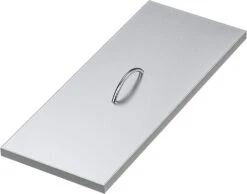 27" X 11" Rectangular Fire Pit Burner Pan Lid Cover Fits 24 X 8 Inch Drop-in Fire Pit Burner Pan