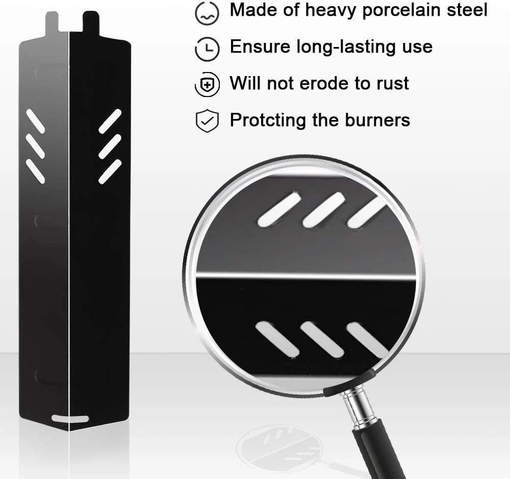 Heat Plates 3 Pcs Kit Fits RevoAce GBC1703WA-C, GBC1729W, GBC1729WBS, GBC1729WRS Gas Grills 5 Heat Plates 3 Pcs Kit Fits RevoAce GBC1703WA-C, GBC1729W, GBC1729WBS, GBC1729WRS Gas Grills - Image 3