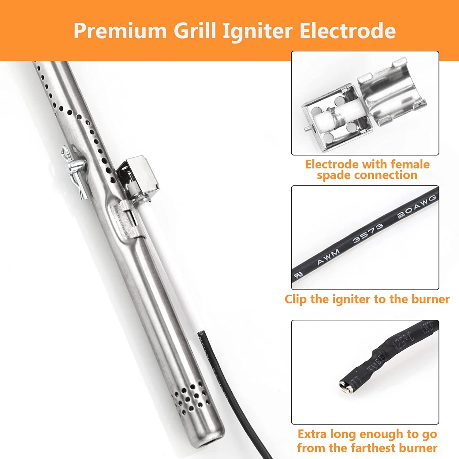 Parts Kit For CharBroil 463371319, 463274019, 463370719, 463234815, 463370015, 463280019, 463464315, 463435115, 463436515 3 Burner Performance Grills 6 Parts Kit For CharBroil 463371319, 463274019, 463370719, 463234815, 463370015, 463280019, 463464315, 463435115, 463436515 3 Burner Performance Grills - Image 4