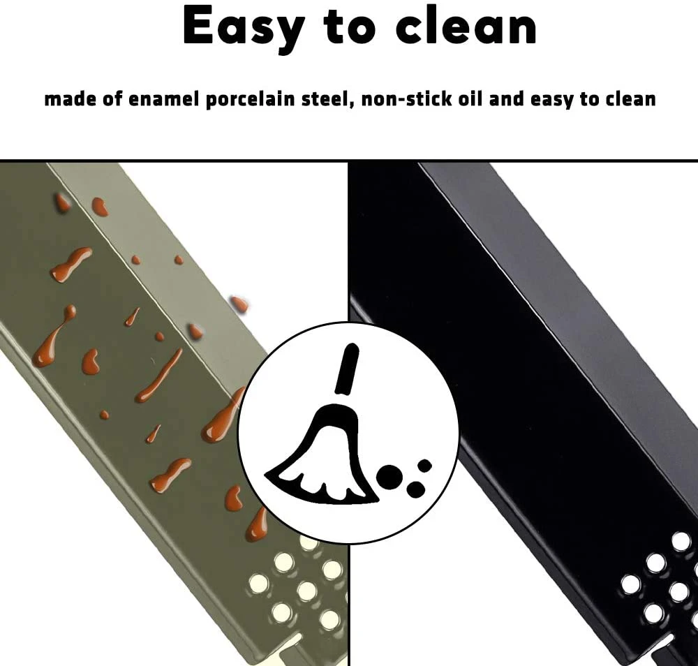 Heat Plates Kit For Nexgrill 720-0896, 720-0896B, 720-0896C, 720-0896X, 720-0896E, 720-0896BK 6 Burner Gas Grills 8 Heat Plates Kit For Nexgrill 720-0896, 720-0896B, 720-0896C, 720-0896X, 720-0896E, 720-0896BK 6 Burner Gas Grills - Image 6