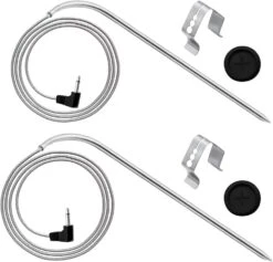 9004190170 Meat Probes Kit Fits Masterbuilt Gravity 560, 800, 1050 Series Digital Charcoal Grill + Smokers, With Grill Clips And Probe Grommet