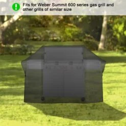 7109 Premium Grill Cover For 7555 Weber Summit 600 Series 6 Burner Gas Grills, 75" W X 27" D X 47" H 11 7109 Premium Grill Cover For 7555 Weber Summit 600 Series 6 Burner Gas Grills, 75" W X 27" D X 47" H -Cheap Grill Store 61hvawJ6jOL. AC SL1500
