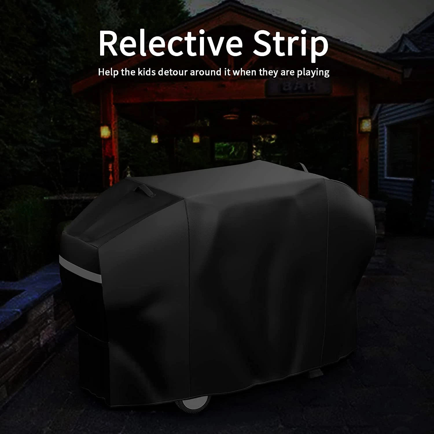 Premium Grill Cover For Broil King 3 Burner Gas Grills, 58L X 25W X 44.5H 9 Premium Grill Cover For Broil King 3 Burner Gas Grills, 58L X 25W X 44.5H - Image 7