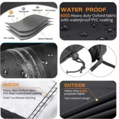 41" X 23" X 27" Grill Cover For Cuisinart CGC-280, Cuisinart 28" Gas Griddle, 600D Heavy Duty Waterproof Cover 10 41" X 23" X 27" Grill Cover For Cuisinart CGC-280, Cuisinart 28" Gas Griddle, 600D Heavy Duty Waterproof Cover -Cheap Grill Store 61lDR0DvmQL. AC SL1000