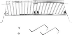 Grill Warming Rack For Char-Broil 4-6 Burner Gas Grills, 18-33'' Length X 7.5'' Width