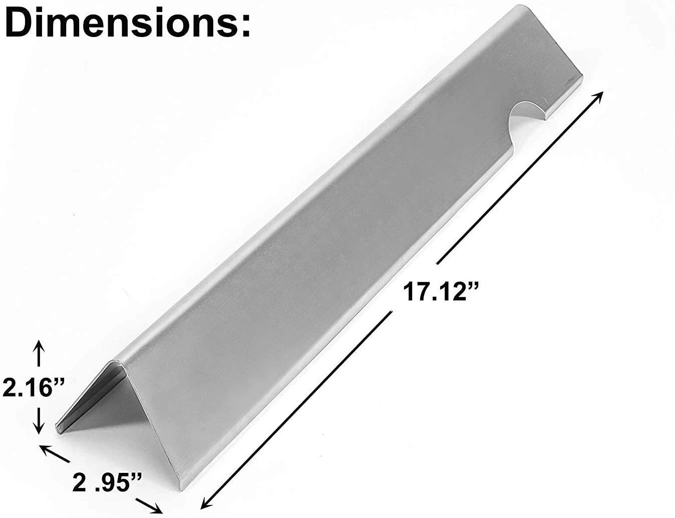 17 1/8'' Flavorizer Bars Kit For Weber Genesis II E-310, II E-330, II E-335, II S-310, II LX E-340, Genesis II 300 Series Grills 4 17 1/8'' Flavorizer Bars Kit For Weber Genesis II E-310, II E-330, II E-335, II S-310, II LX E-340, Genesis II 300 Series Grills - Image 2